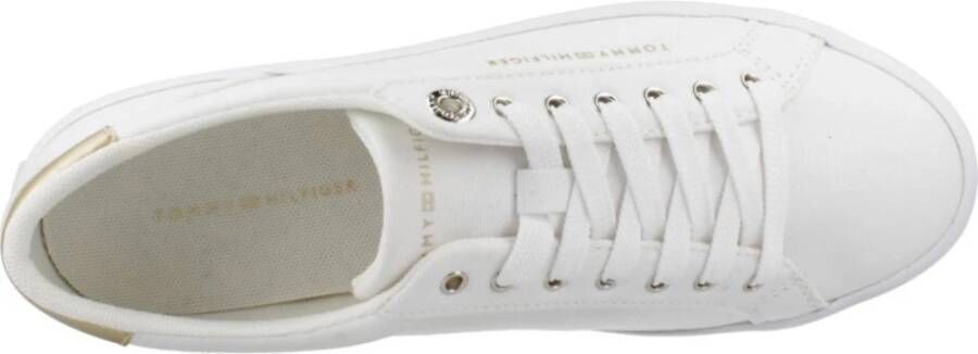 Tommy Hilfiger Canvas Vulc Sneakers voor Vrouwen White Dames