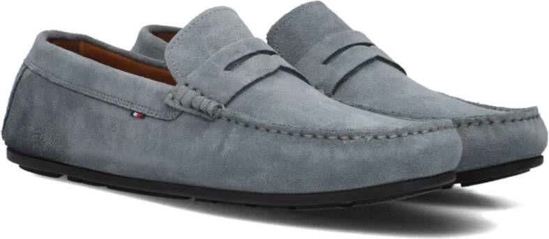 Tommy Hilfiger Casual Loafers Driver in Grijs Gray Heren