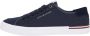 Tommy Hilfiger Casual Sneakers Collectie in Katoenmix Blue Heren - Thumbnail 3