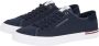 Tommy Hilfiger Casual Sneakers Collectie in Katoenmix Blue Heren - Thumbnail 4