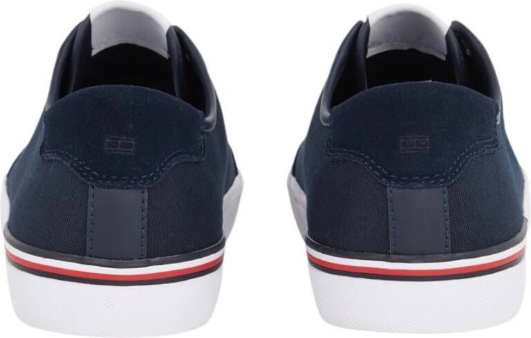 Tommy Hilfiger Casual Sneakers Collectie in Katoenmix Blue Heren