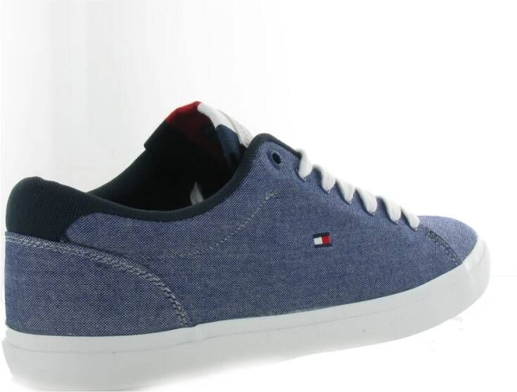 Tommy Hilfiger Chambray Vulc Lightweight Stripes Schoenen Blue Dames