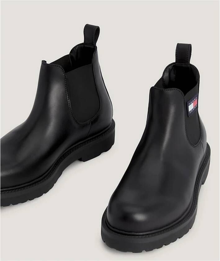 Tommy Hilfiger Chelsea Boots Zwart Heren