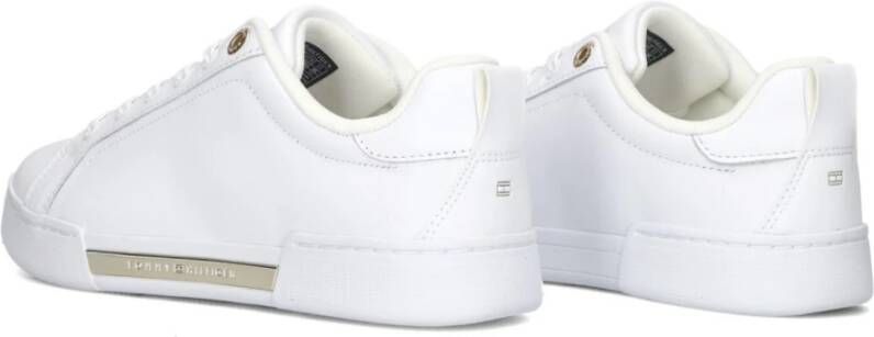 Tommy Hilfiger Chic Court Lage Sneakers White Dames