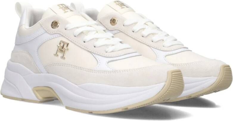 Tommy Hilfiger Chunky Feminine Witte Sneakers White Dames