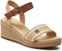 Tommy Hilfiger Sleehaksandaaltjes WEBBING WEDGE SANDAL zomerschoen sandaal keilhak met verstelbare gesp - Thumbnail 24