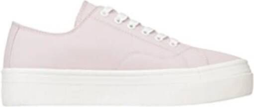 Tommy Hilfiger Dames Sneakers van Gerecycled Katoen Pink Dames