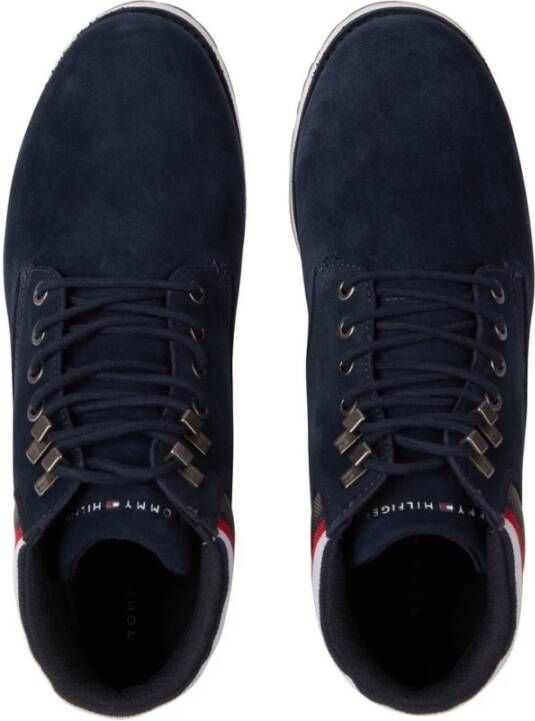 Tommy Hilfiger Enkellaarzen Blue Heren