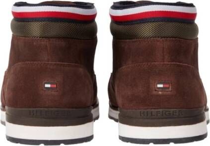 Tommy Hilfiger Enkellaarzen Brown Heren