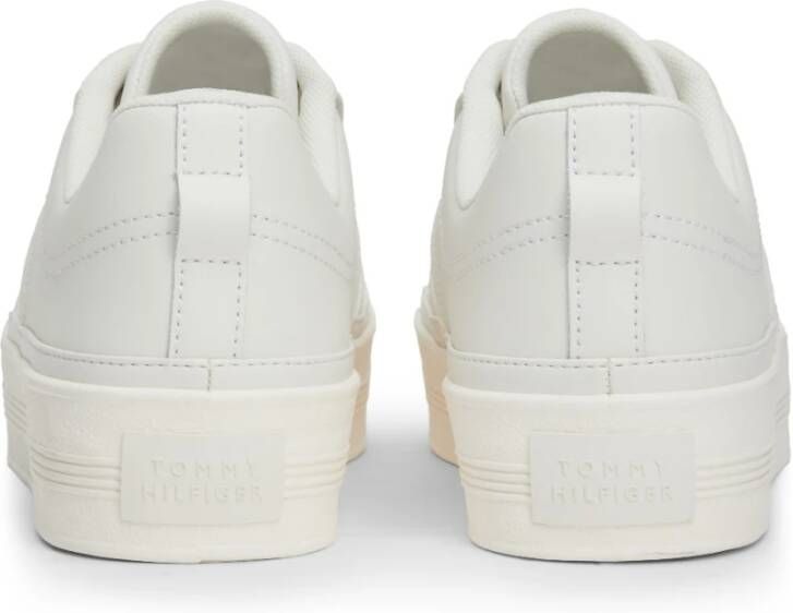 Tommy Hilfiger Essentiële Beige Sneakers Beige Dames