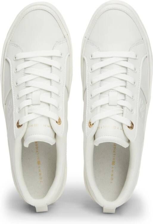 Tommy Hilfiger Essentiële Beige Sneakers Beige Dames