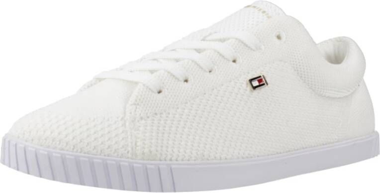 Tommy Hilfiger Flag Lace-Up Sneakers Pink Dames