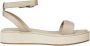 Tommy Hilfiger Touw flatform sandalen Beige Dames - Thumbnail 6