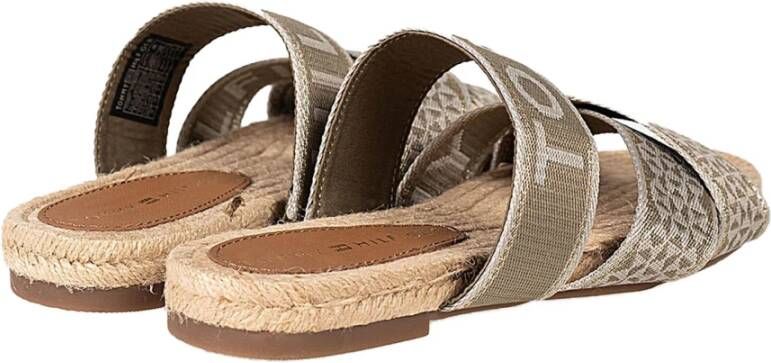 Tommy Hilfiger Flip Flops Beige Dames