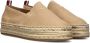 Tommy Hilfiger Geborduurde Flatform Espadrilles Brown Dames - Thumbnail 9