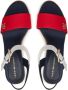 Tommy Hilfiger Sleehaksandaaltjes STRIPES WEDGE SANDAL zomerschoen sandaal keilhak met verstelbare bandjes - Thumbnail 13