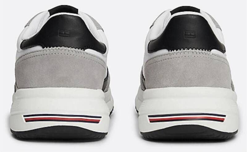 Tommy Hilfiger Heren Leren Sneakers White Heren