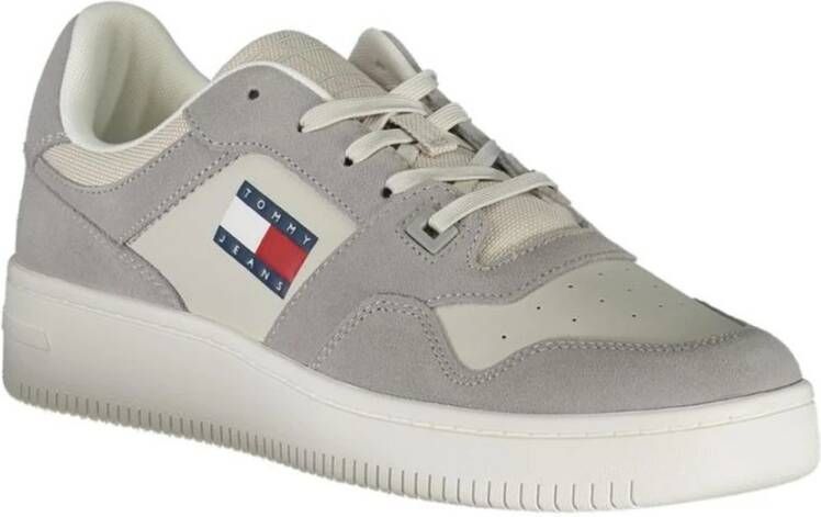 Tommy Hilfiger Heren Sports Sneaker met Logo Accents Gray Heren