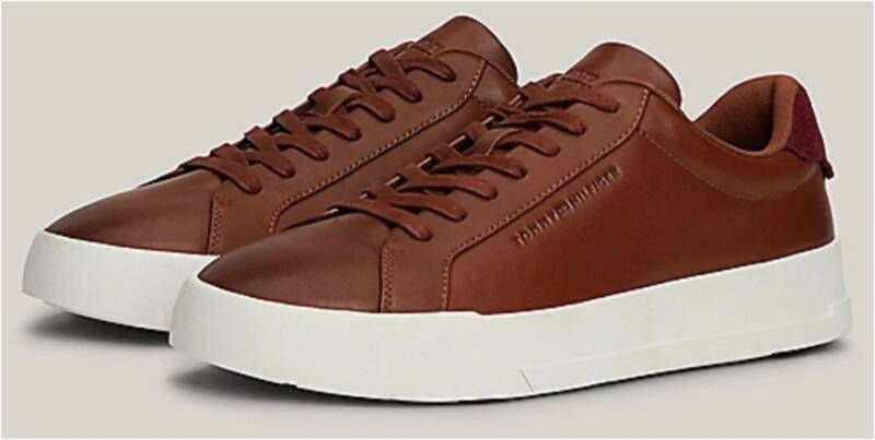 Tommy Hilfiger Heren Winter Court Schoenen Brown Heren