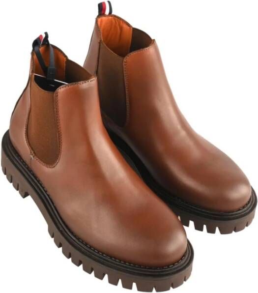 Tommy Hilfiger Herenlaars in Beatle-stijl Brown Heren