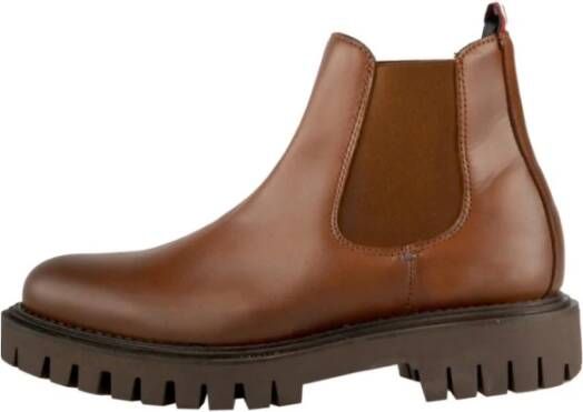 Tommy Hilfiger Herenlaars in Beatle-stijl Brown Heren