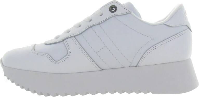 Tommy Hilfiger Hoge Cleated Sneakers White Heren