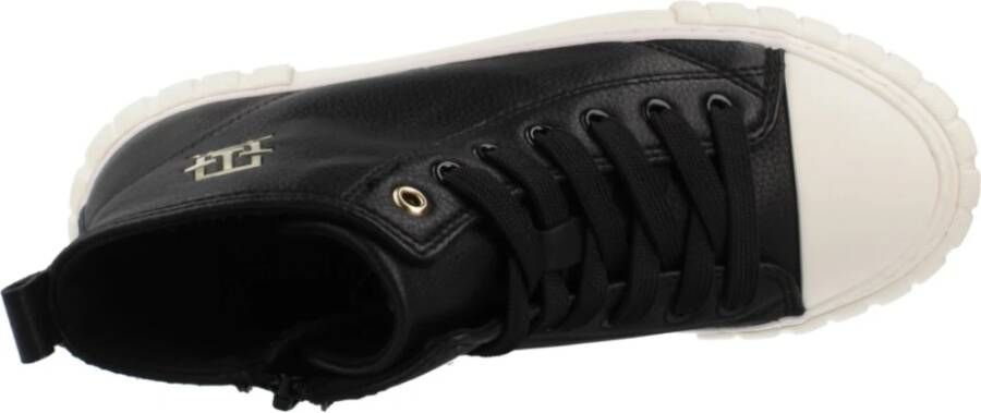 Tommy Hilfiger Hoge Top Lace-Up Sneaker Black Heren