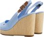 Tommy Hilfiger Iconic Elena Slingback hoge hak sandalen Blue Dames - Thumbnail 3