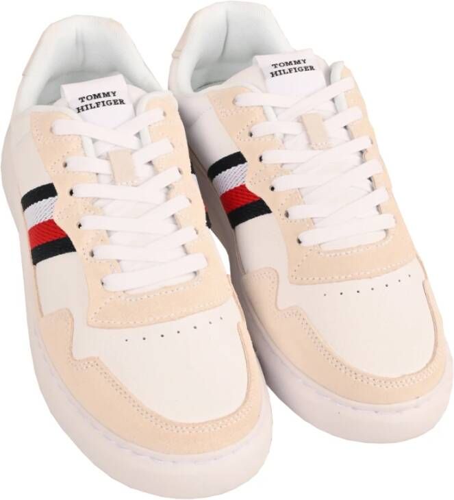 Tommy Hilfiger Iconische lage sneaker met zijstrepen Multicolor Heren