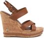 Tommy Hilfiger Wedges in bruin voor Dames grootte: 41 - Thumbnail 4