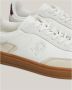 Tommy Hilfiger Klassieke Beige Court Sneaker White Dames - Thumbnail 6