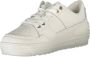 TOMMY HILFIGER Lage Sneakers Dames Basket Sneaker Low Maat: 36 Materiaal: Leatherlook Kleur: Wit - Thumbnail 6