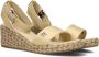 Tommy Hilfiger Kleurrijke Sleehak Satijnen Sandalen Beige Dames - Thumbnail 14