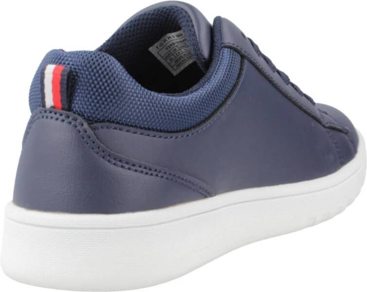 Tommy Hilfiger Laag Gesneden Vetersneaker Blue Heren