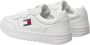 Tommy Hilfiger Lage leren sneakers met ademende gaatjes White Heren - Thumbnail 5