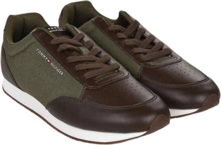 Tommy Hilfiger Lage Sneakers Brown Heren