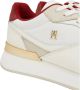 Tommy Hilfiger Rode Sneakers Modern Stijl Multikleur Details Multicolor Dames - Thumbnail 14