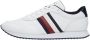 Tommy Hilfiger Plateausneakers RUNNER EVO LTH MIX ESS vrijetijdsschoen halfschoen veterschoen met zijstrepen - Thumbnail 12