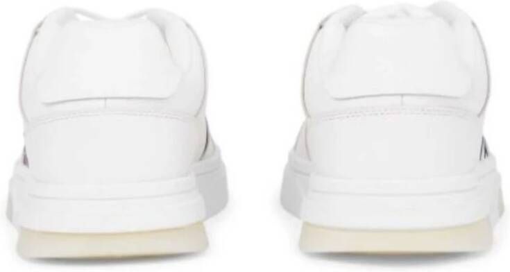 Tommy Hilfiger Leren Brooklyn Sneakers voor Heren White Heren