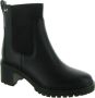 Tommy Hilfiger Leren Chelsea Boots met Middelhoge Hak Black Dames - Thumbnail 3