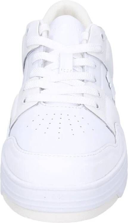 Tommy Hilfiger Leren Dames Sneakers Stijlvolle Schoenen White Dames