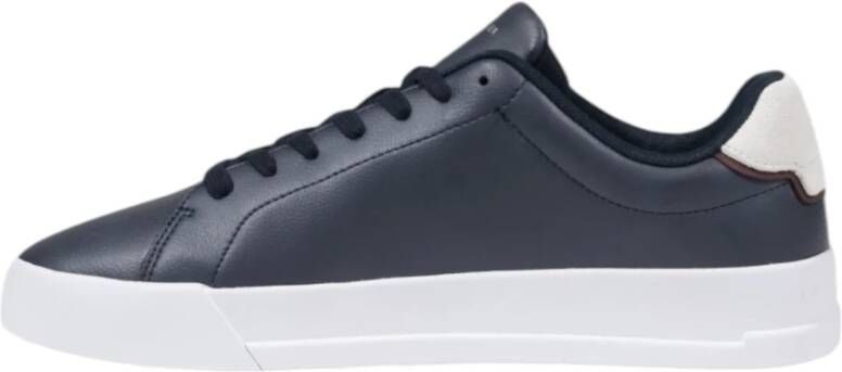 Tommy Hilfiger Leren Herenschoenen Lente Zomer Collectie Blue Heren