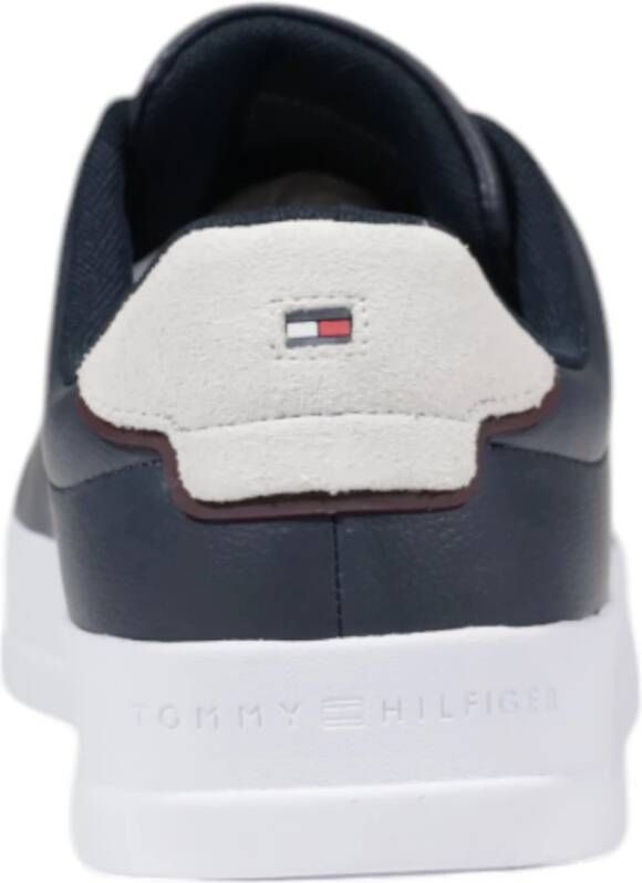 Tommy Hilfiger Leren Herenschoenen Lente Zomer Collectie Blue Heren