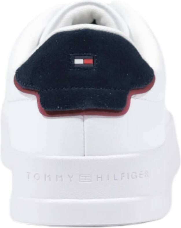 Tommy Hilfiger Leren Herenschoenen Lente Zomer Collectie White Heren