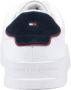 Tommy Hilfiger Witte sportieve sneakers met gehamerd afwerking White Heren - Thumbnail 6