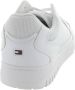 Tommy Hilfiger Sneakers TH BASKET CORE LEATHER ESS met gepolsterde schaprand vrijetijdsschoen halve schoen veterschoen - Thumbnail 10