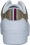 Tommy Hilfiger Polyester Vetersneaker Met Contrasterende Details En Sleehakzool - Thumbnail 12