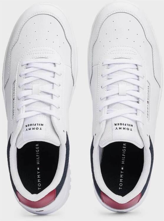 Tommy Hilfiger Lite Core Sneakers Wit Leer White Heren