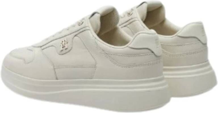 Tommy Hilfiger Lux Pointy Court Sneaker White Dames