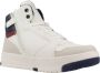 Tommy Hilfiger Mid Cut Lace-Up Sneaker White Heren - Thumbnail 6